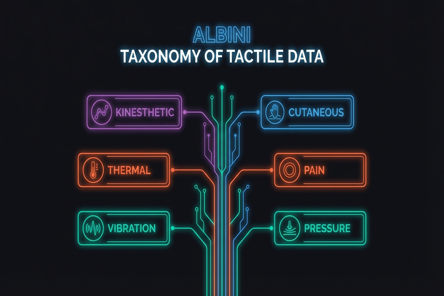 Figure 3.1: Albini et al.'s taxonomy of tactile data representations. Source: Albini et al. (2025).