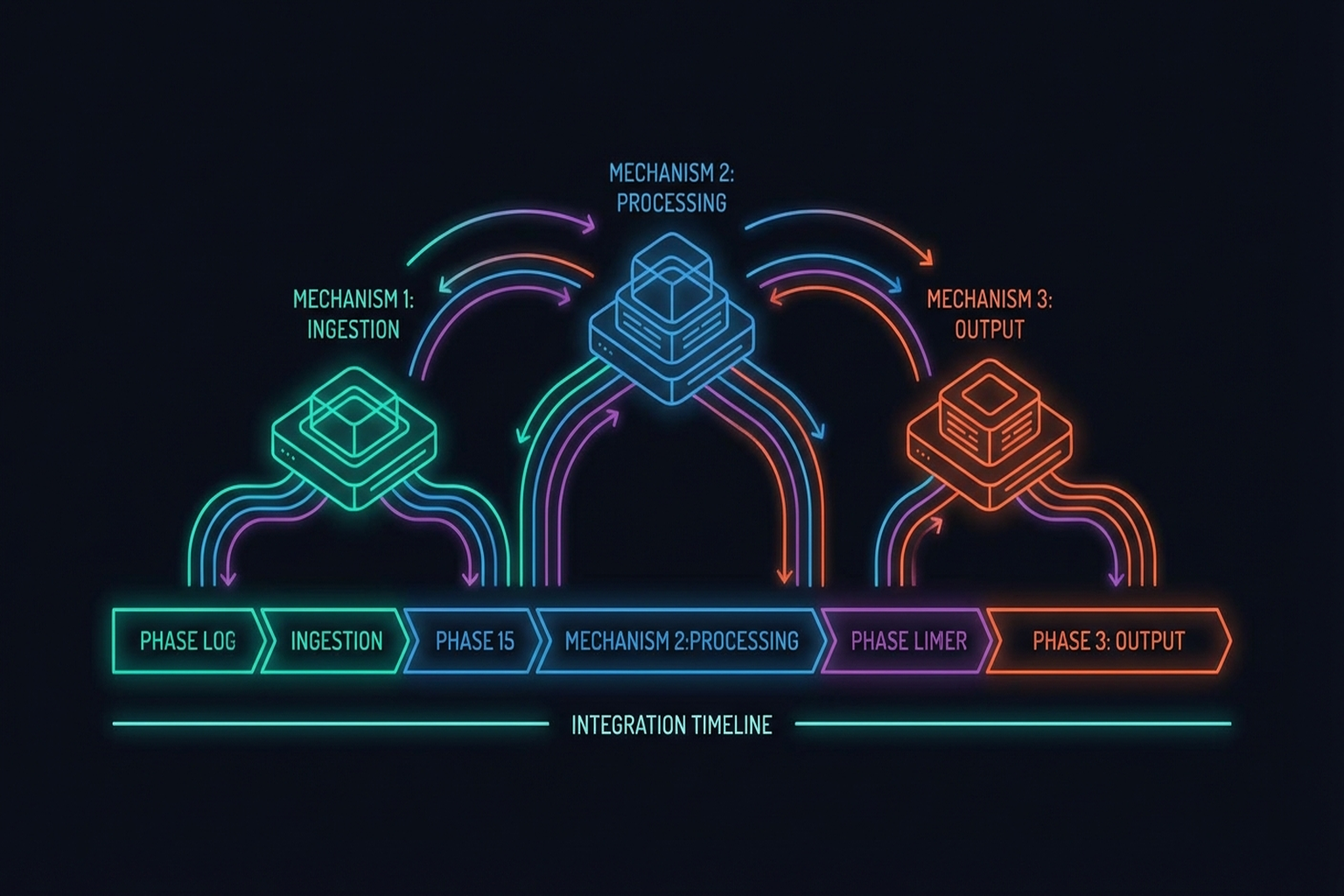 Figure 5.4: Integrated architecture of three mechanisms.