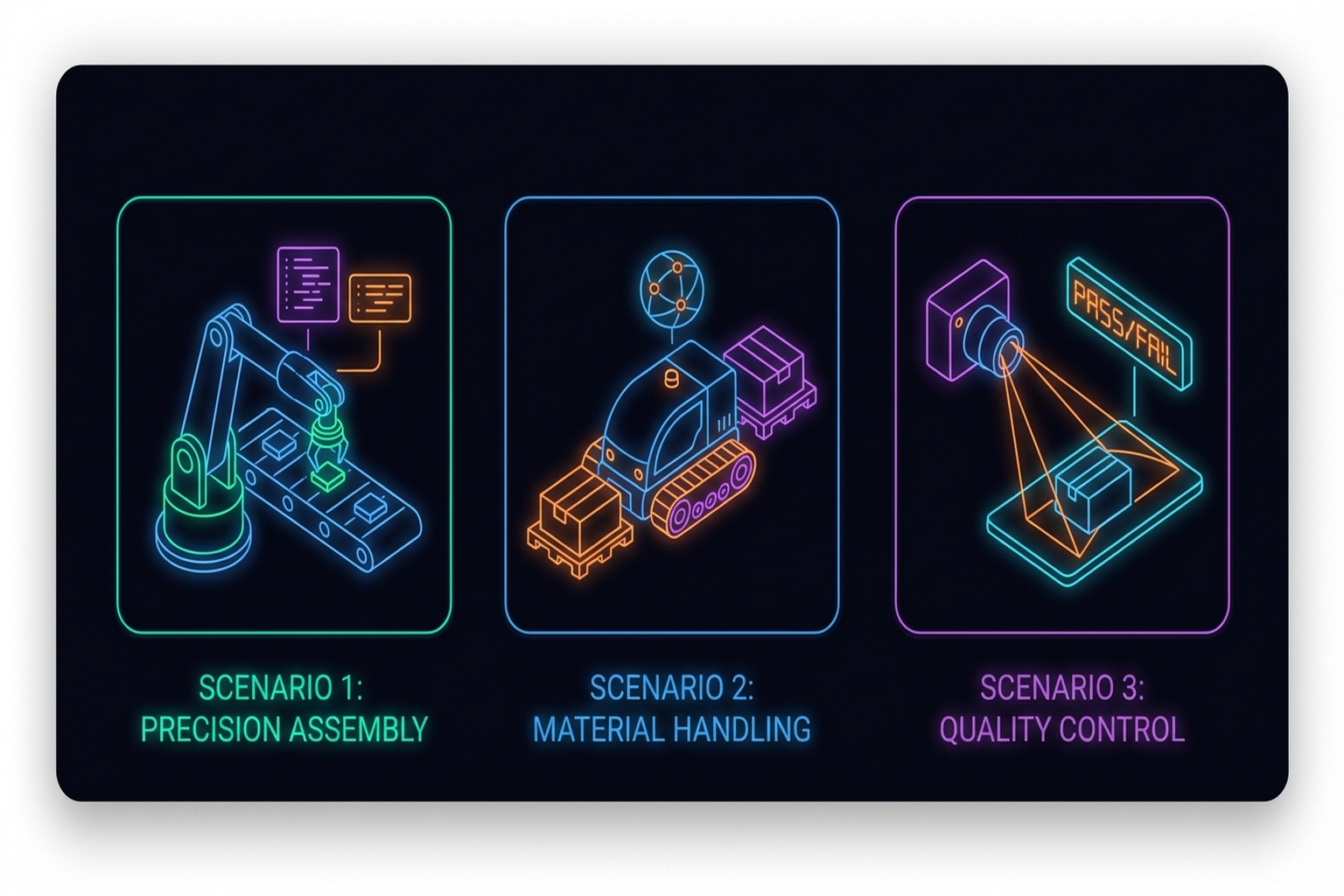 Figure 5.5: Factory automation target tasks.