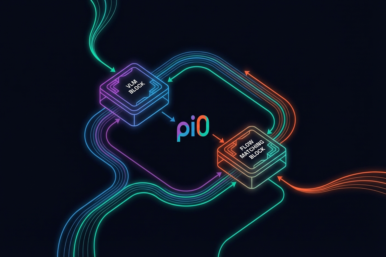 Figure 8.2: pi0 architecture. Source: pi0 (2024).