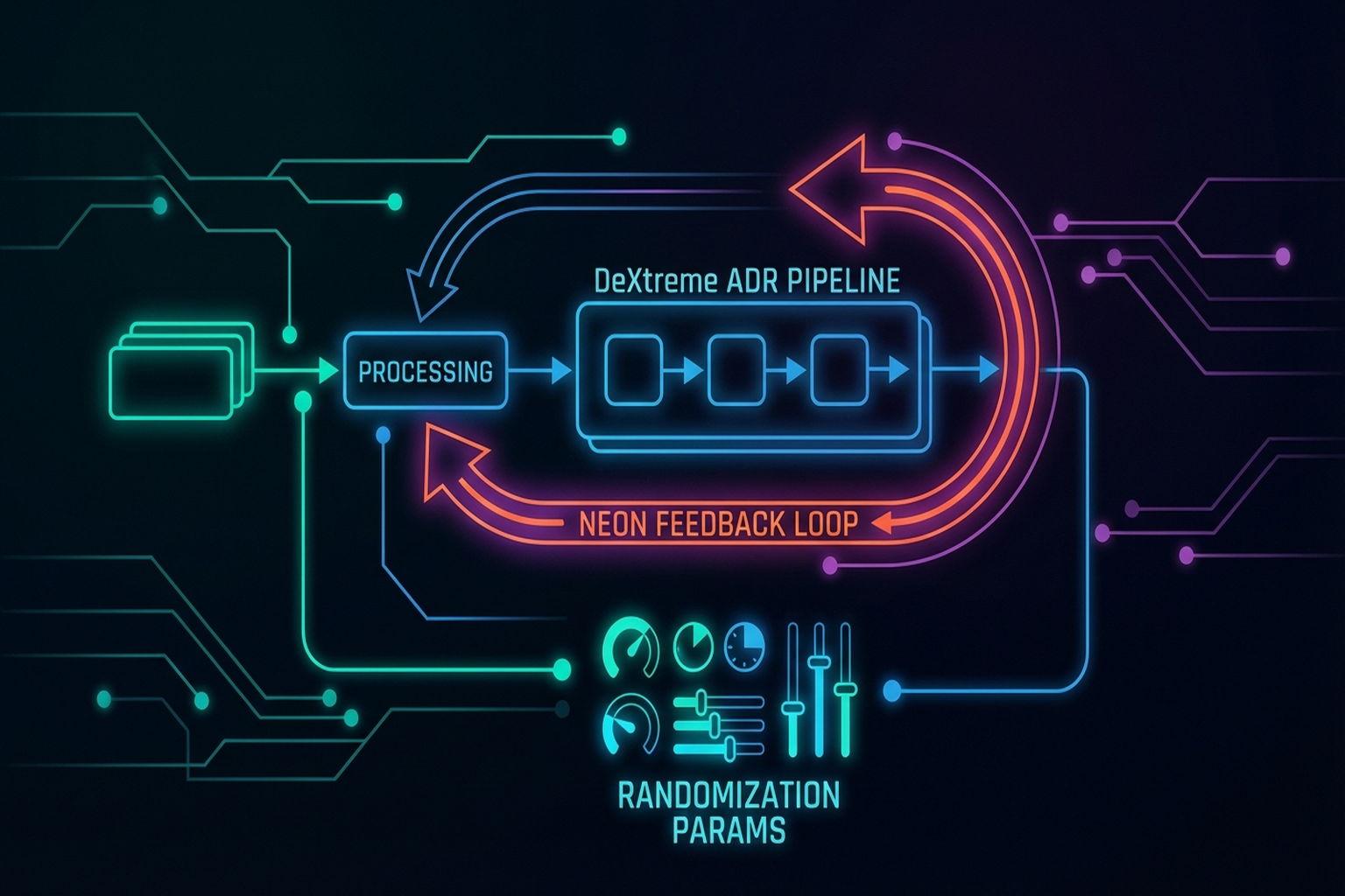 Figure 9.2: DeXtreme ADR pipeline. Source: DeXtreme (ICRA 2023).