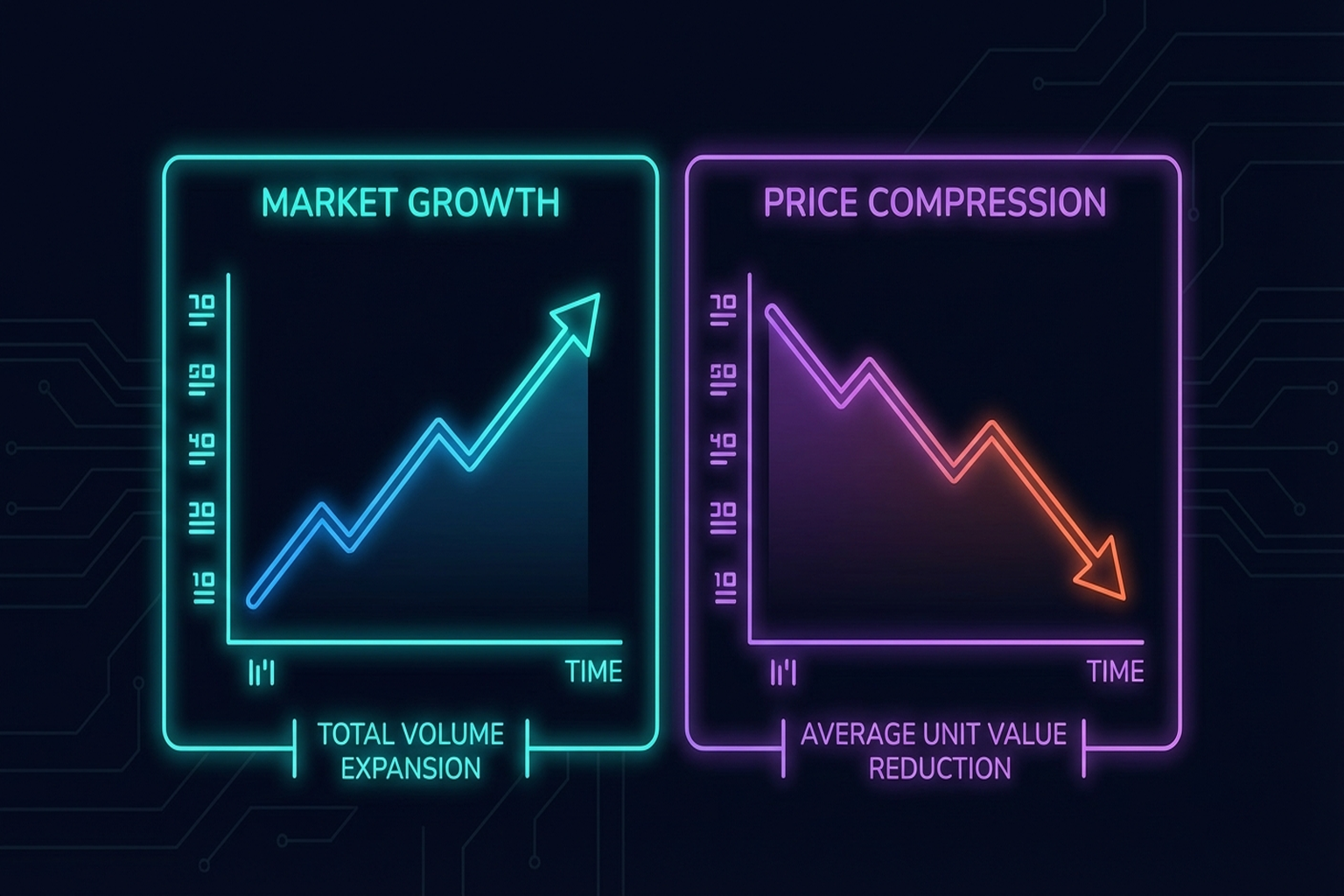 Figure 12.4: Market outlook and price compression trends.
